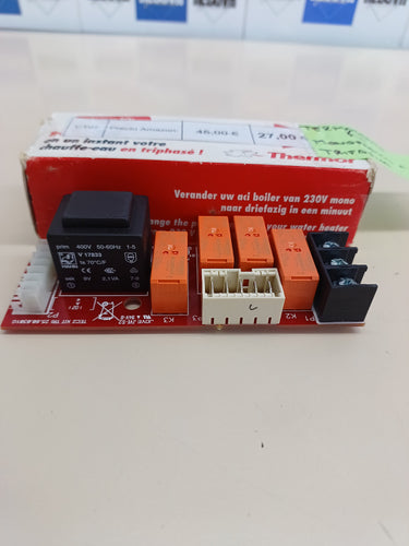 Conversor Monofásico a Trifásico 400 V para Termos Eléctricos Duralis | Kit Facilitri THERMOR 800281